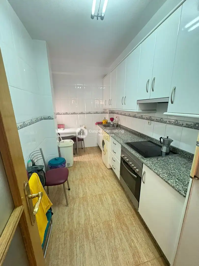 Cocina de Ático en venta en Población de Arroyo con Calefacción y Amueblado
