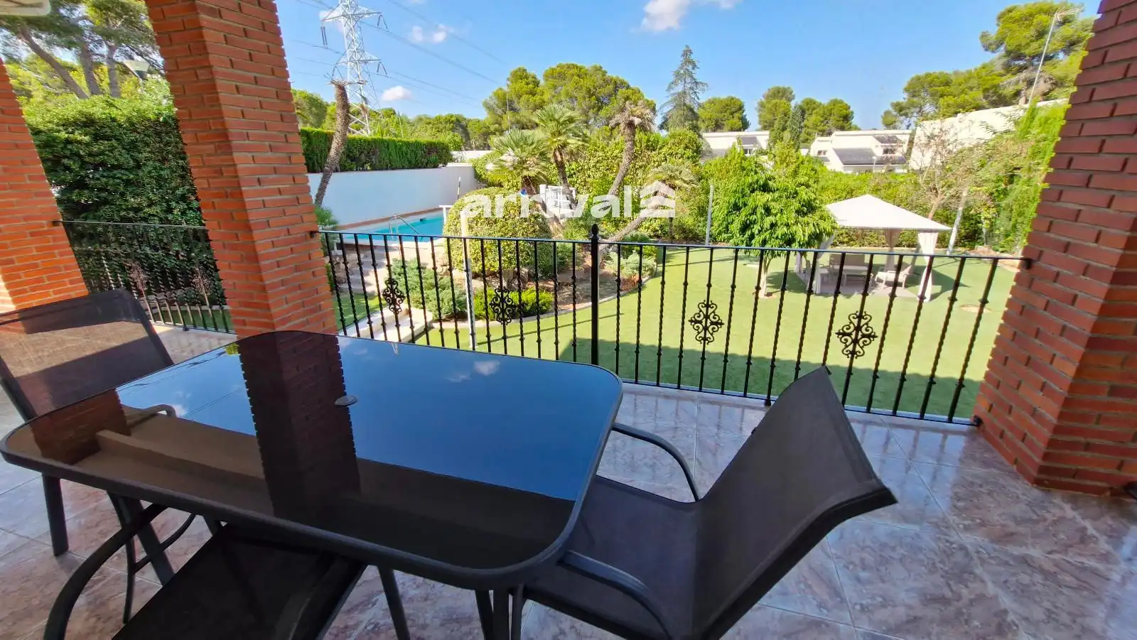 Jardín de Casa o chalet en venta en Paterna con Aire acondicionado, Jardín privado y Terraza