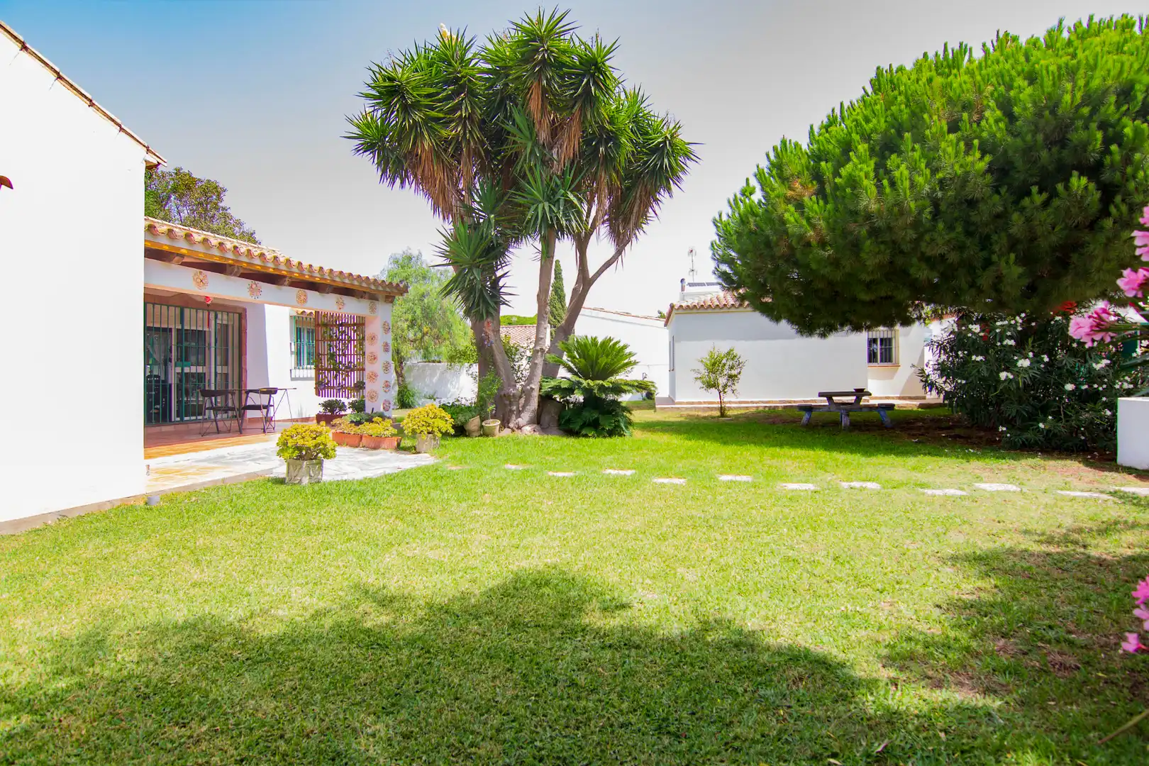 Garden of Country homes for sale in Barbate  with Air Conditioner, Heating and Private garden