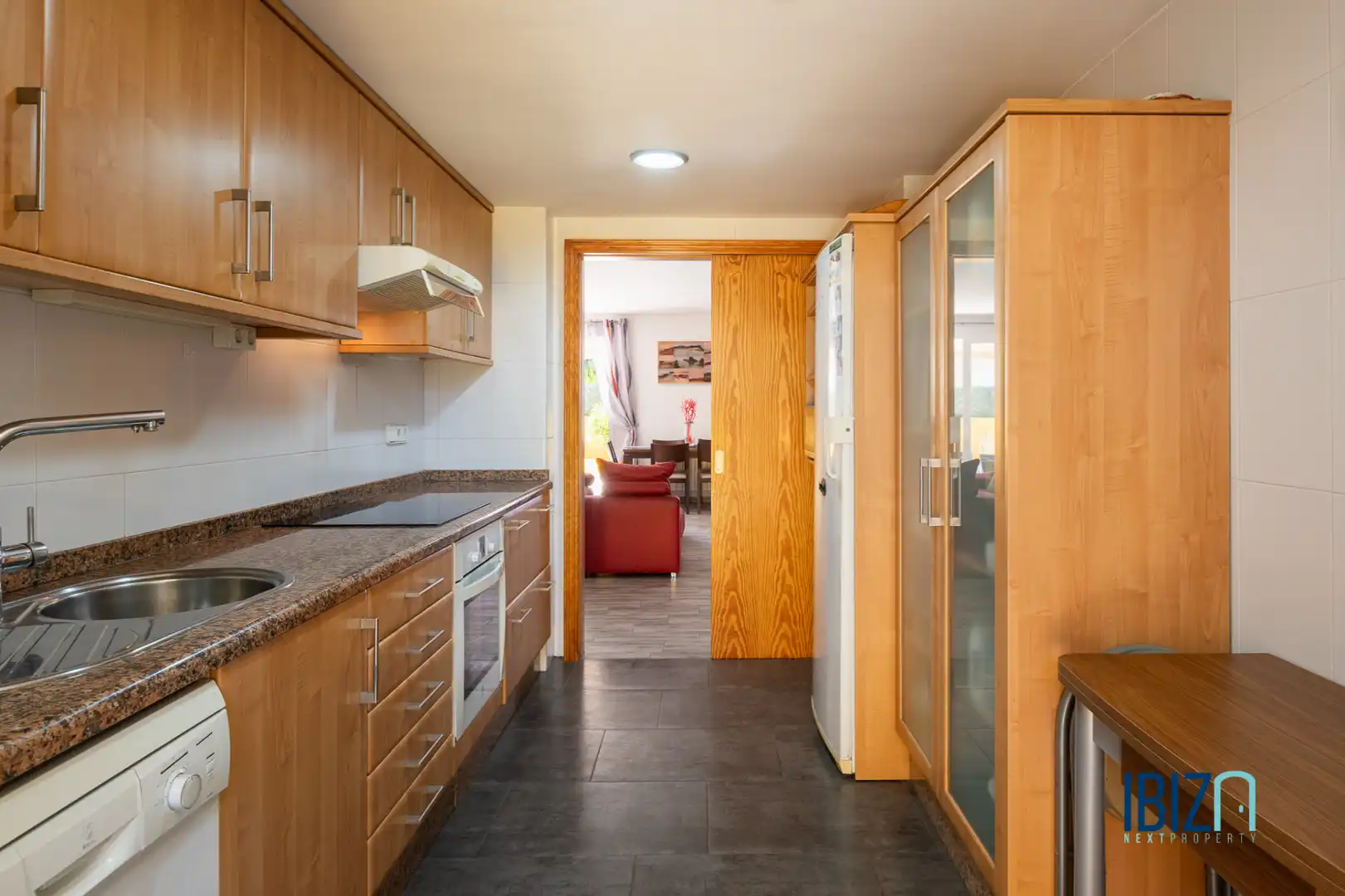 Küche von Wohnung zum Verkauf in Eivissa mit Klimaanlage, Heizung und Terrasse
