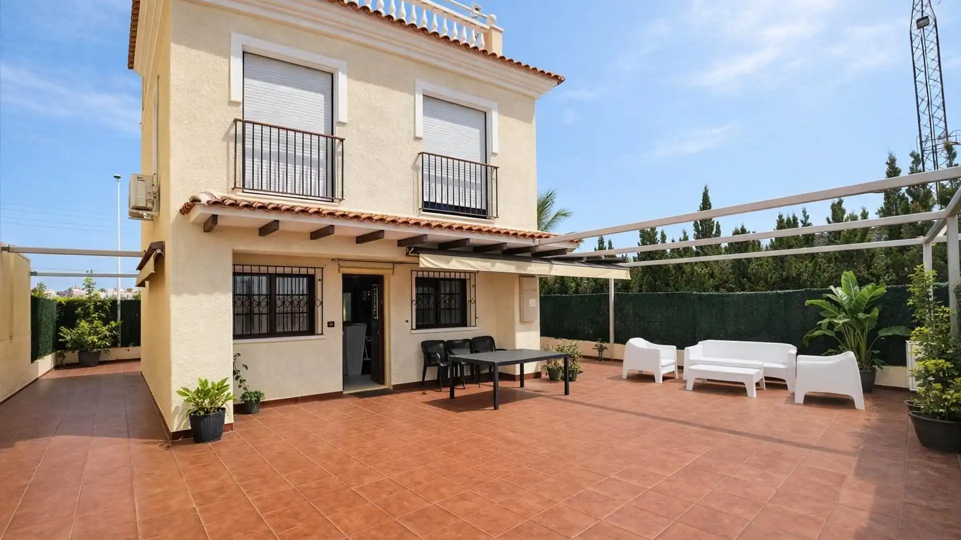 Terrace of Houses for sale in Santa Pola  with Private garden, Terrace and Furnished