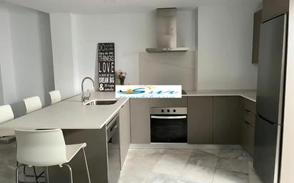 Kitchen of Flat for sale in Torremolinos  with Air Conditioner, Private garden and Parquet flooring