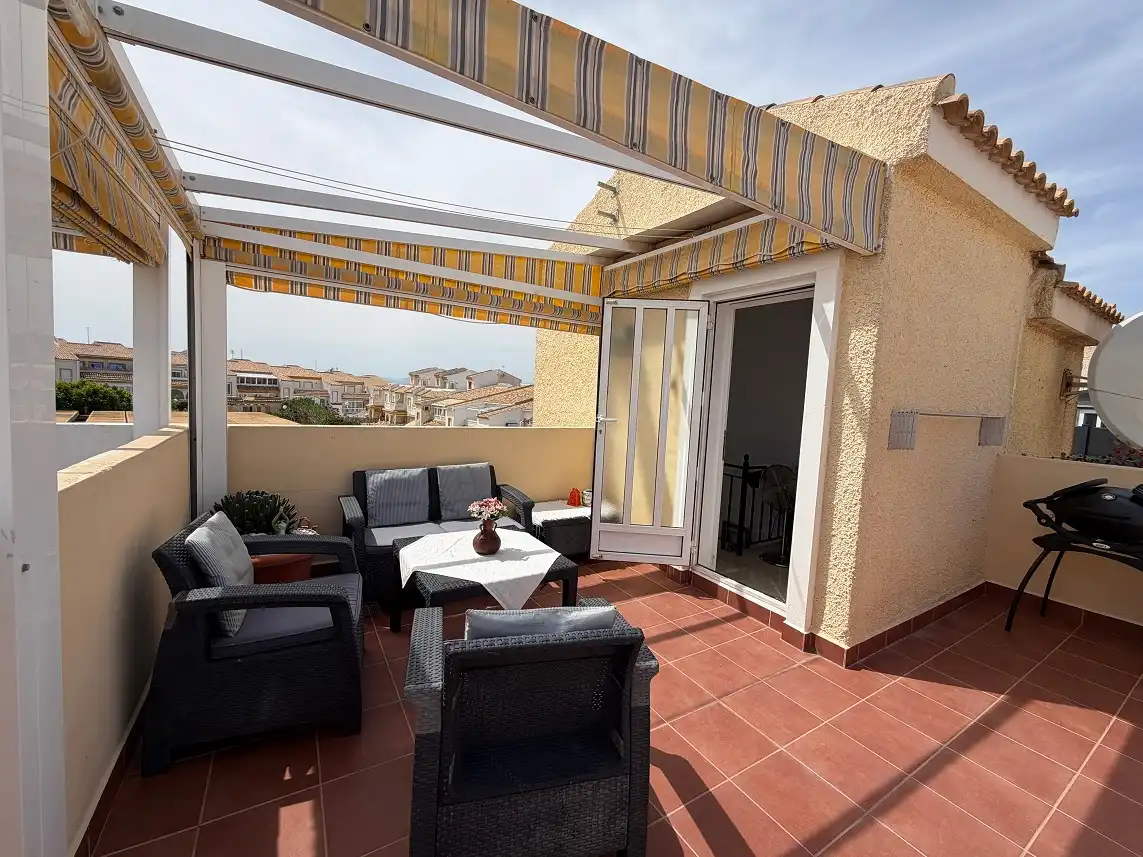 Terraza de Casa adosada en venta en Santa Pola con Aire acondicionado, Terraza y Amueblado