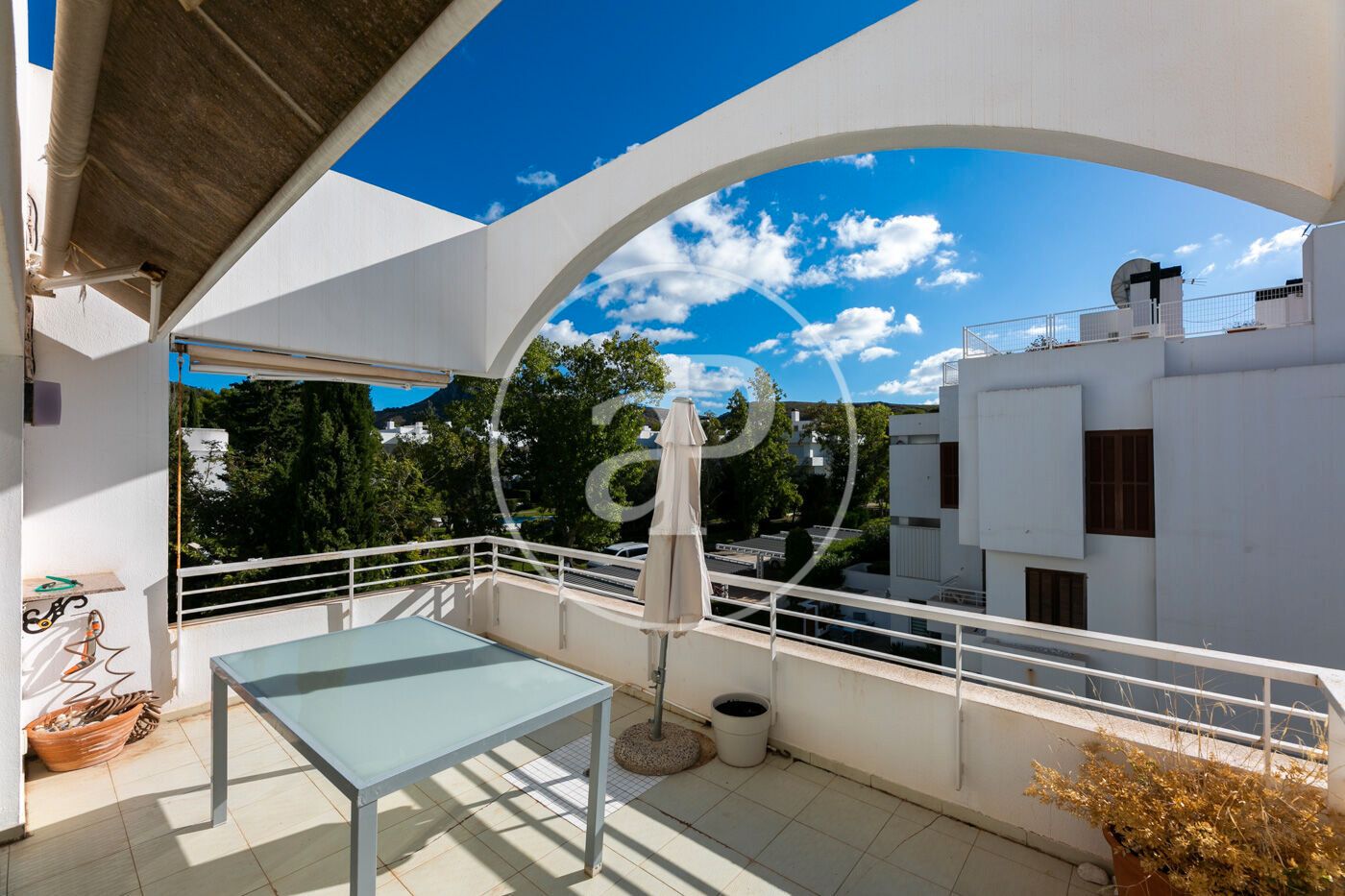 Terrace of Flat to rent in Pollença  with Private garden, Terrace and Pets allowed