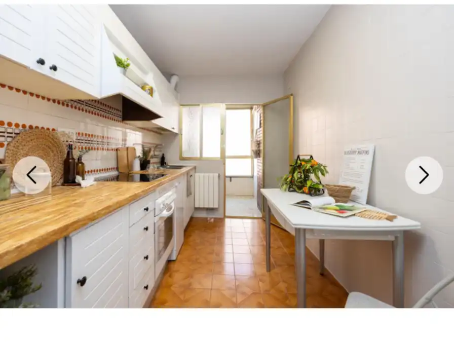 Kitchen of Flat for sale in Granada  with Air Conditioner and Terrace