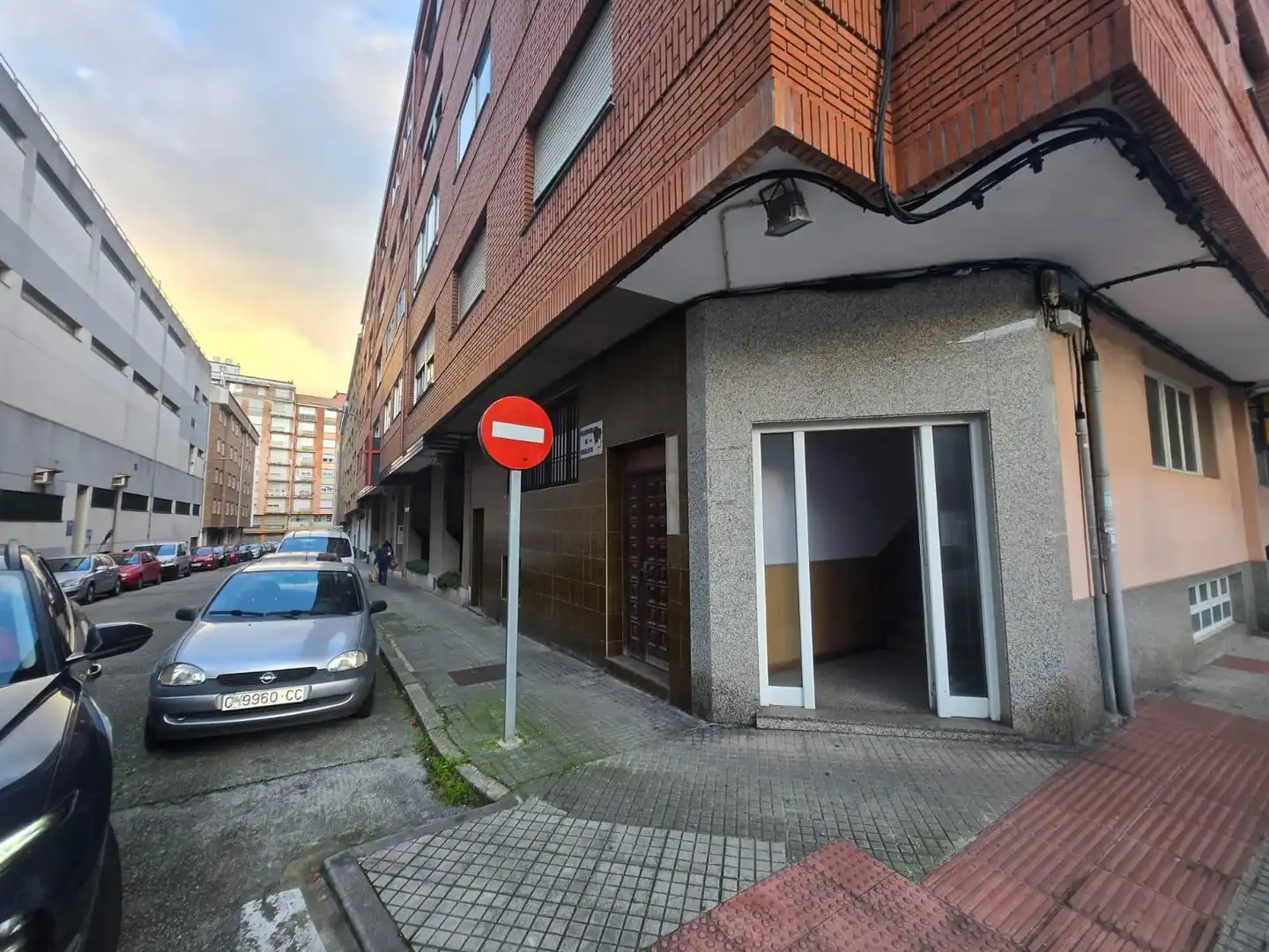 Vista exterior de Local en venta en Ferrol