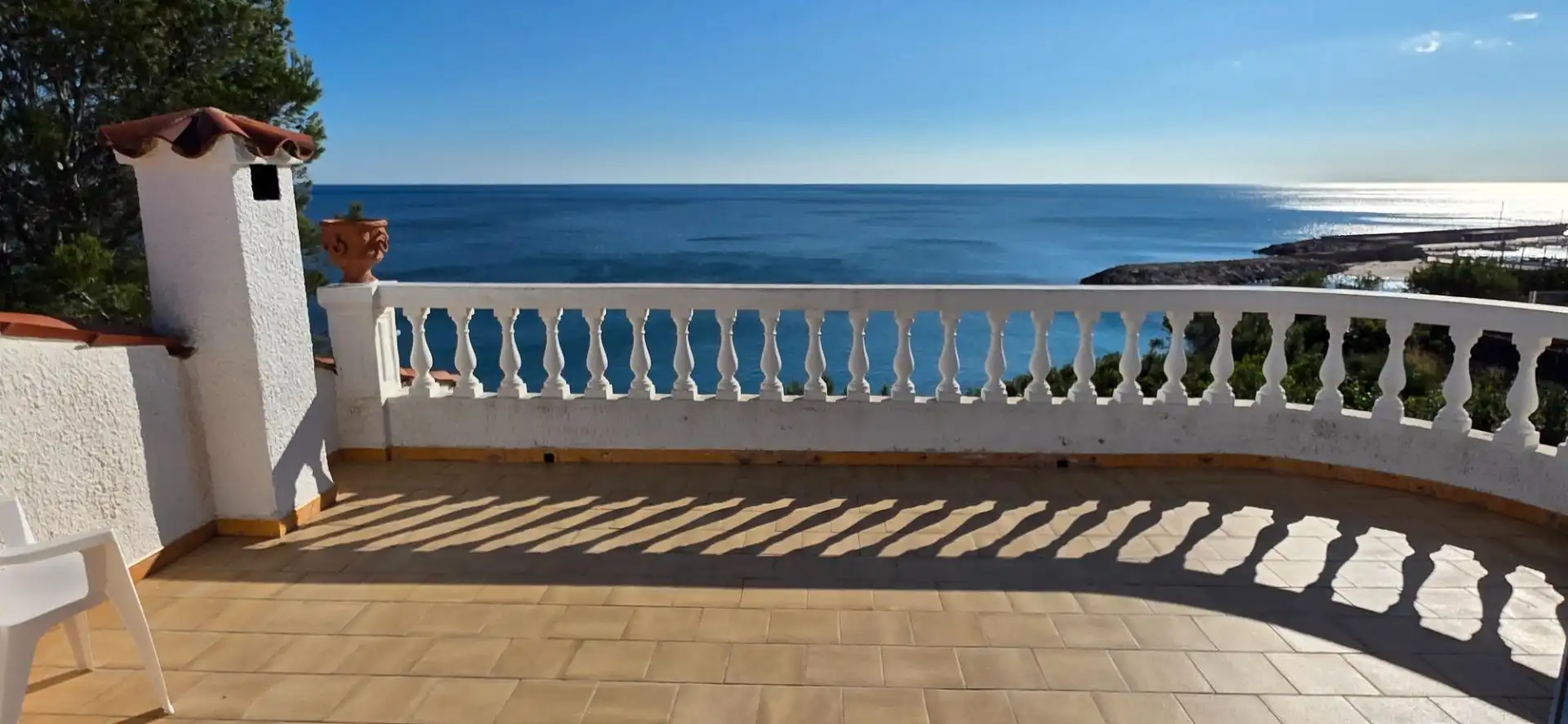 Terraza de Casa o chalet en venta en L'Ametlla de Mar  con Aire acondicionado, Jardín privado y Terraza
