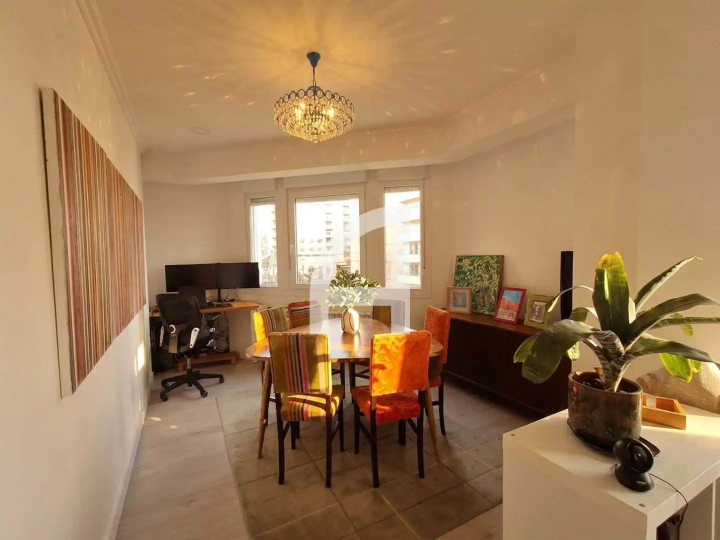Dining room of Flat for sale in Vigo   with Heating and Furnished