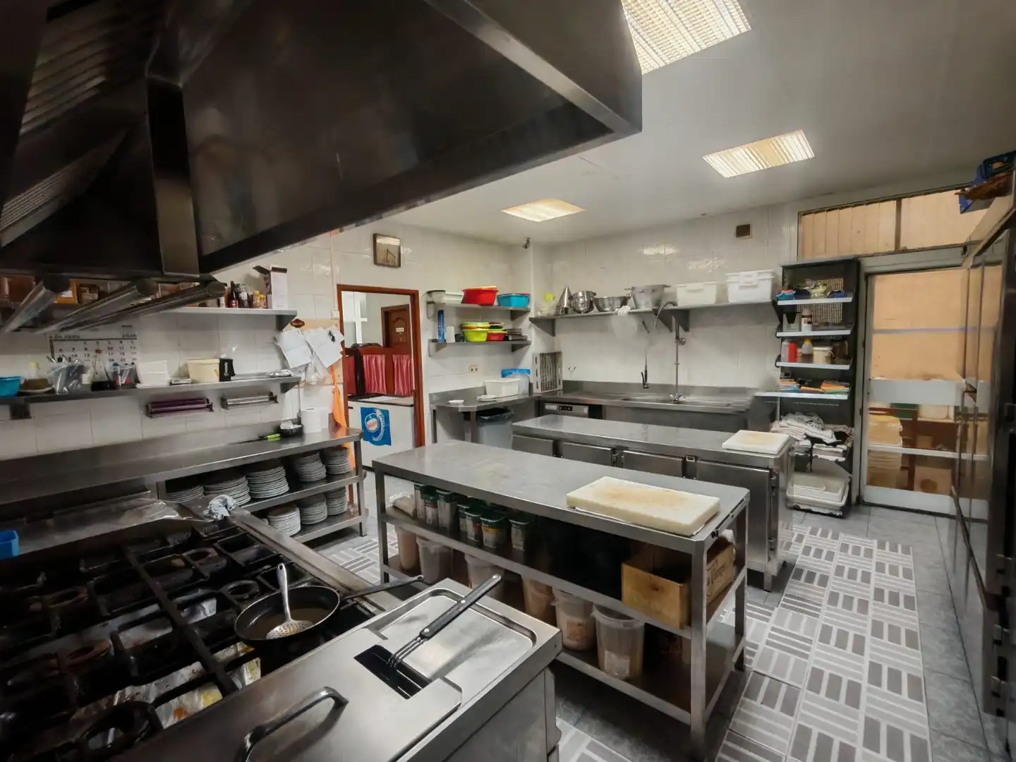 Cocina de Local en traspaso en El Pont de Vilomara i Rocafort con Aire acondicionado, Terraza y Amueblado