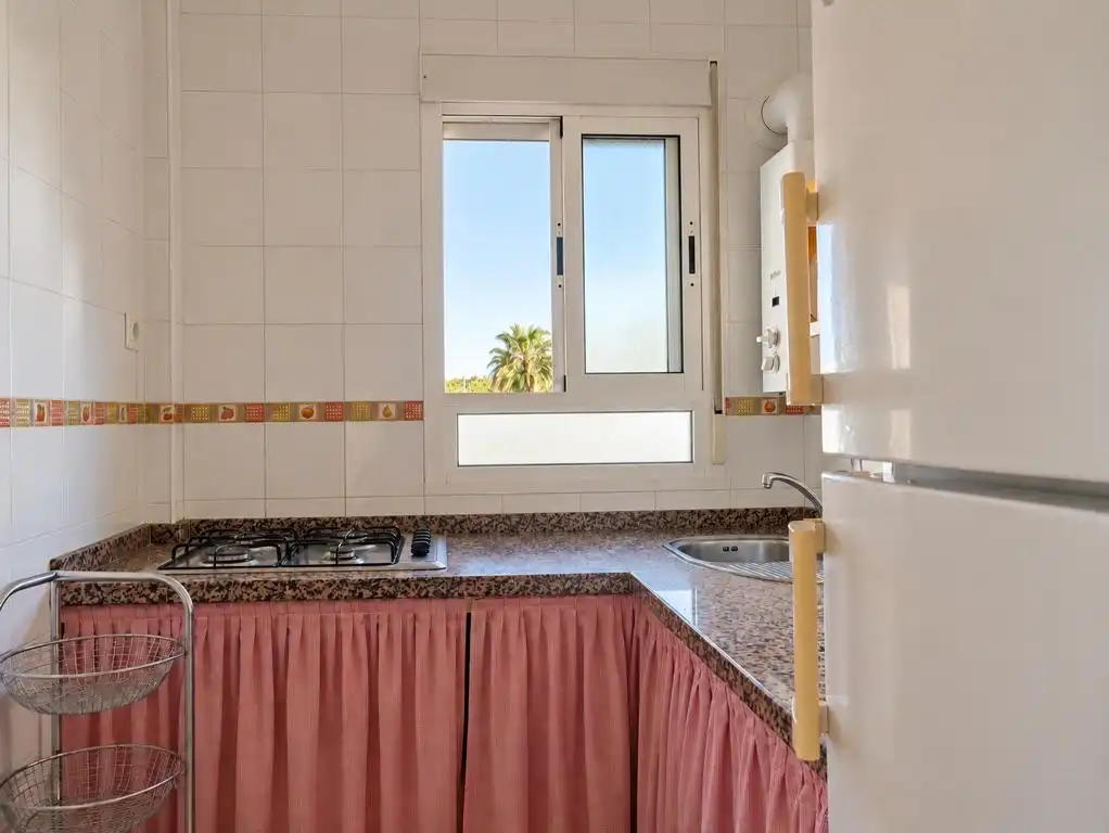 Cocina de Apartamento en venta en La Antilla con Aire acondicionado, Terraza y Amueblado