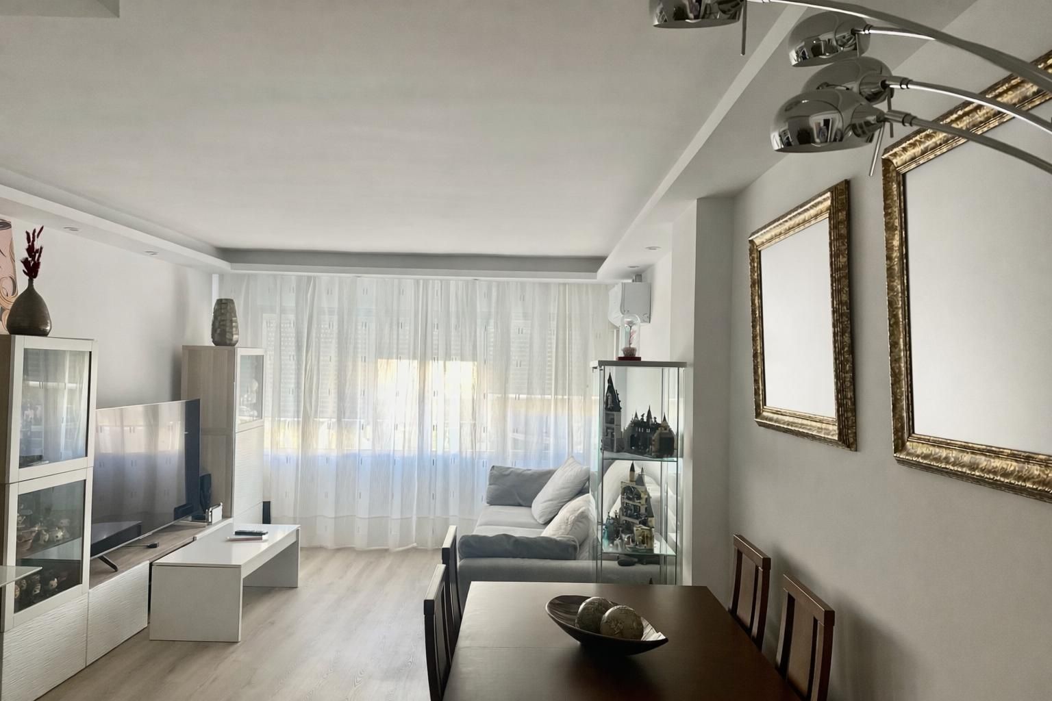 Living room of Flat for sale in Málaga Capital  with Air Conditioner