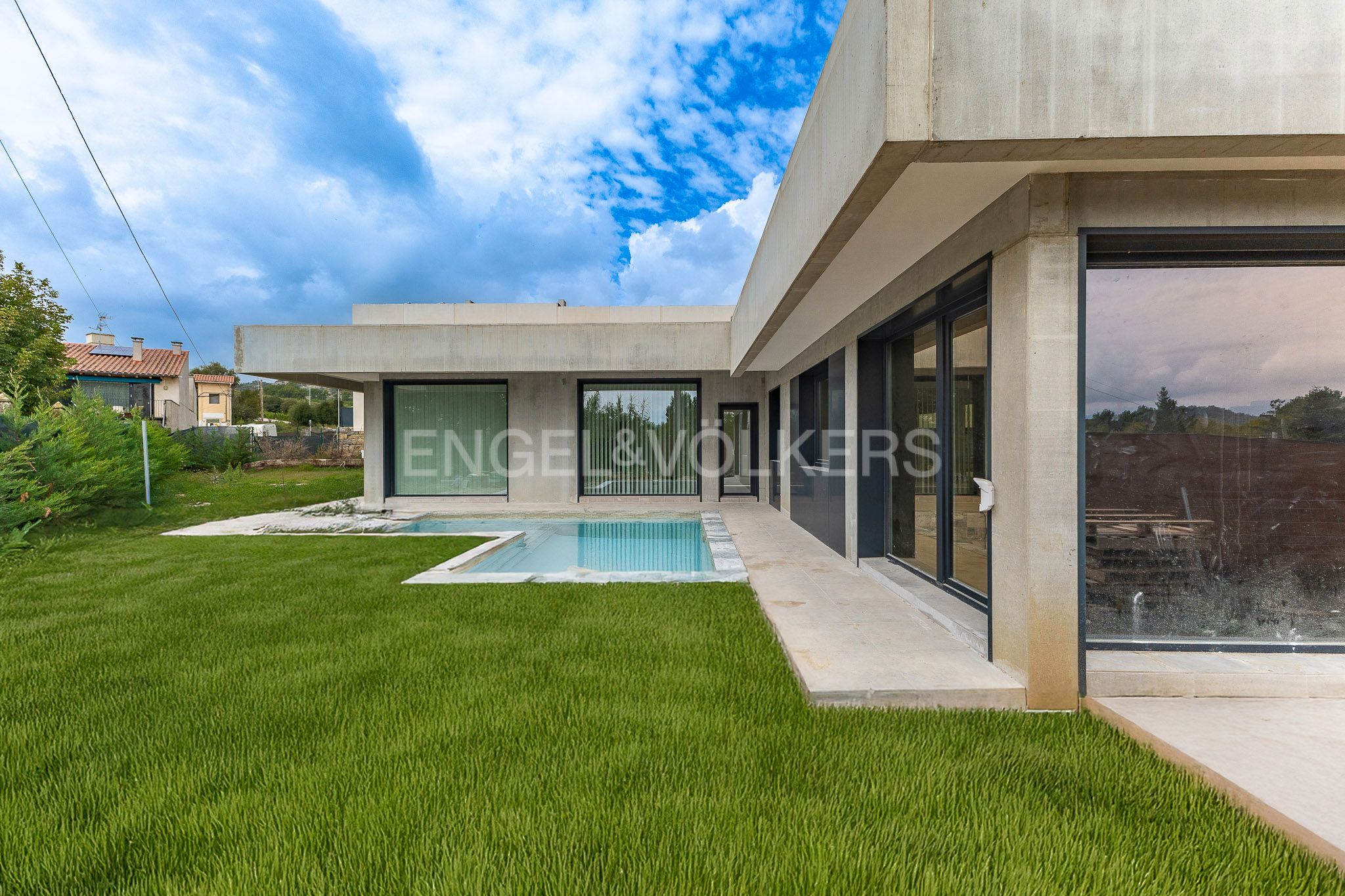 Exterior view of House or chalet for sale in Les Masies de Voltregà  with Air Conditioner, Heating and Private garden