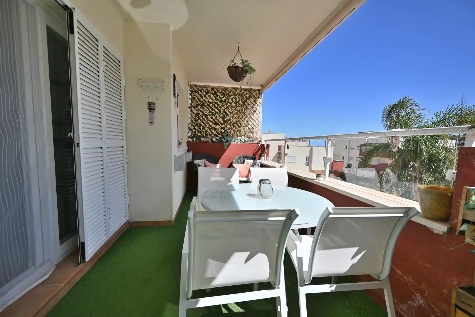 Terraza de Apartamento en venta en Benalmádena con Aire acondicionado, Terraza y Piscina