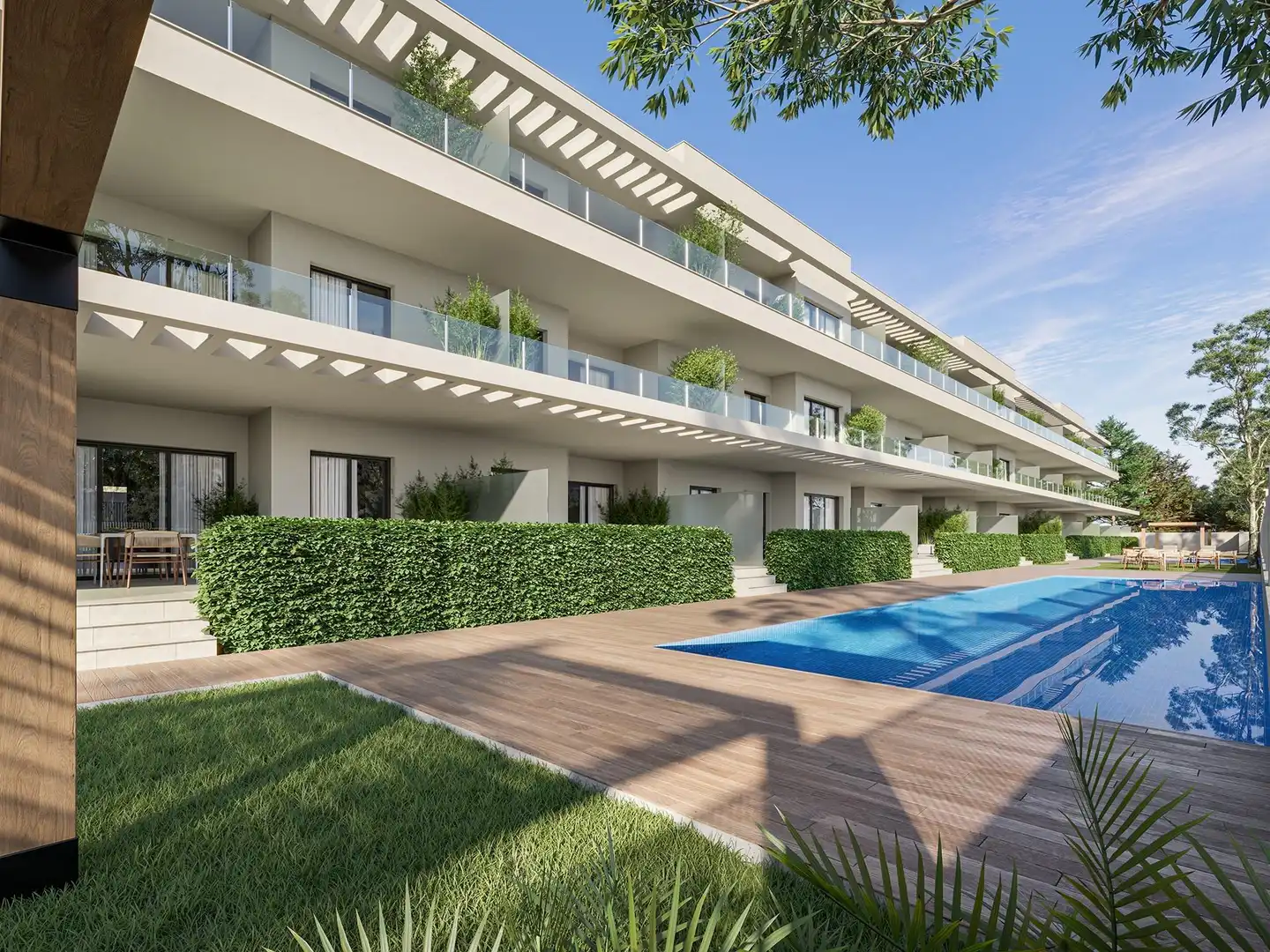 Vista exterior de Planta baixa en venda en Los Alcázares amb Terrassa, Traster i Piscina comunitària