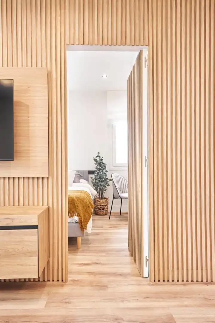 Schlafzimmer von Wohnung zum Verkauf in Madrid mit Klimaanlage, Heizung und Parkett