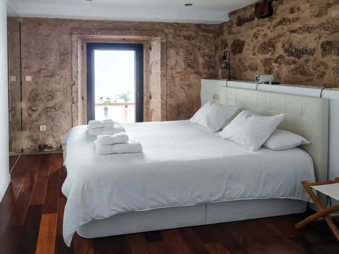 Dormitori de Apartament de lloguer en A Coruña Capital  amb Aire condicionat, Calefacció i Parquet