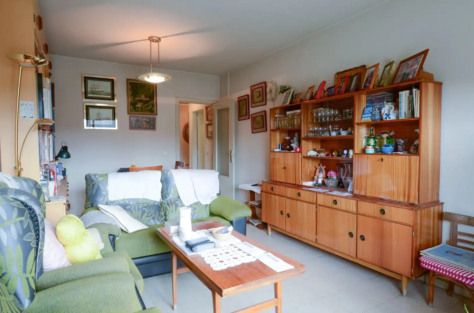 Living room of Flat for sale in Madrid  with Heating