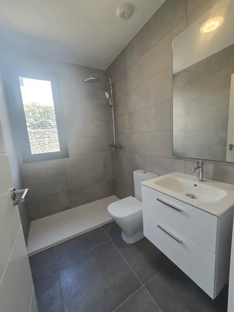 Bany de Casa o xalet en venda en Mijas amb Aire condicionat, Terrassa i Piscina comunitària