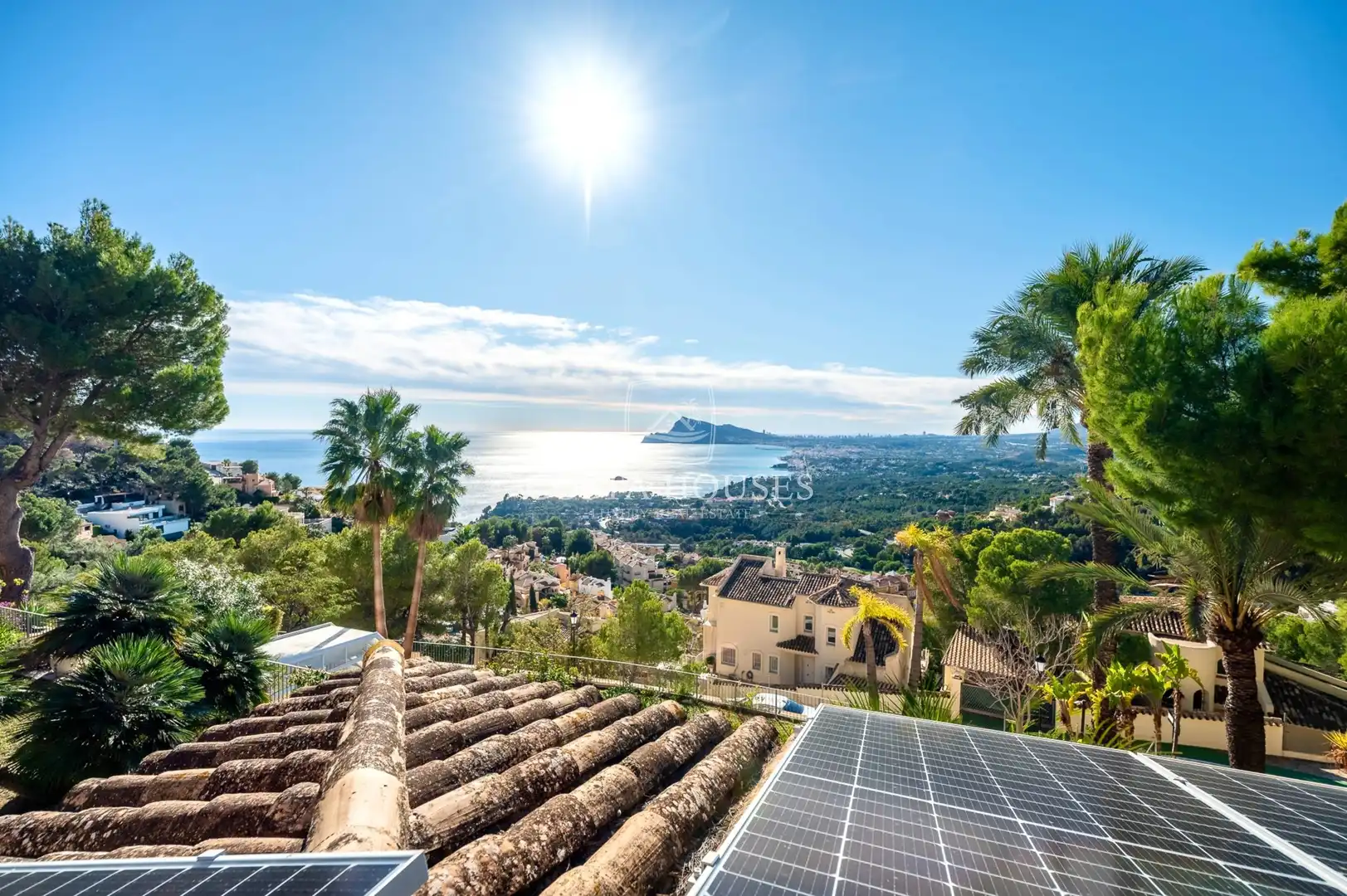 Vista exterior de Casa o chalet en venta en Altea con Aire acondicionado, Jardín privado y Terraza