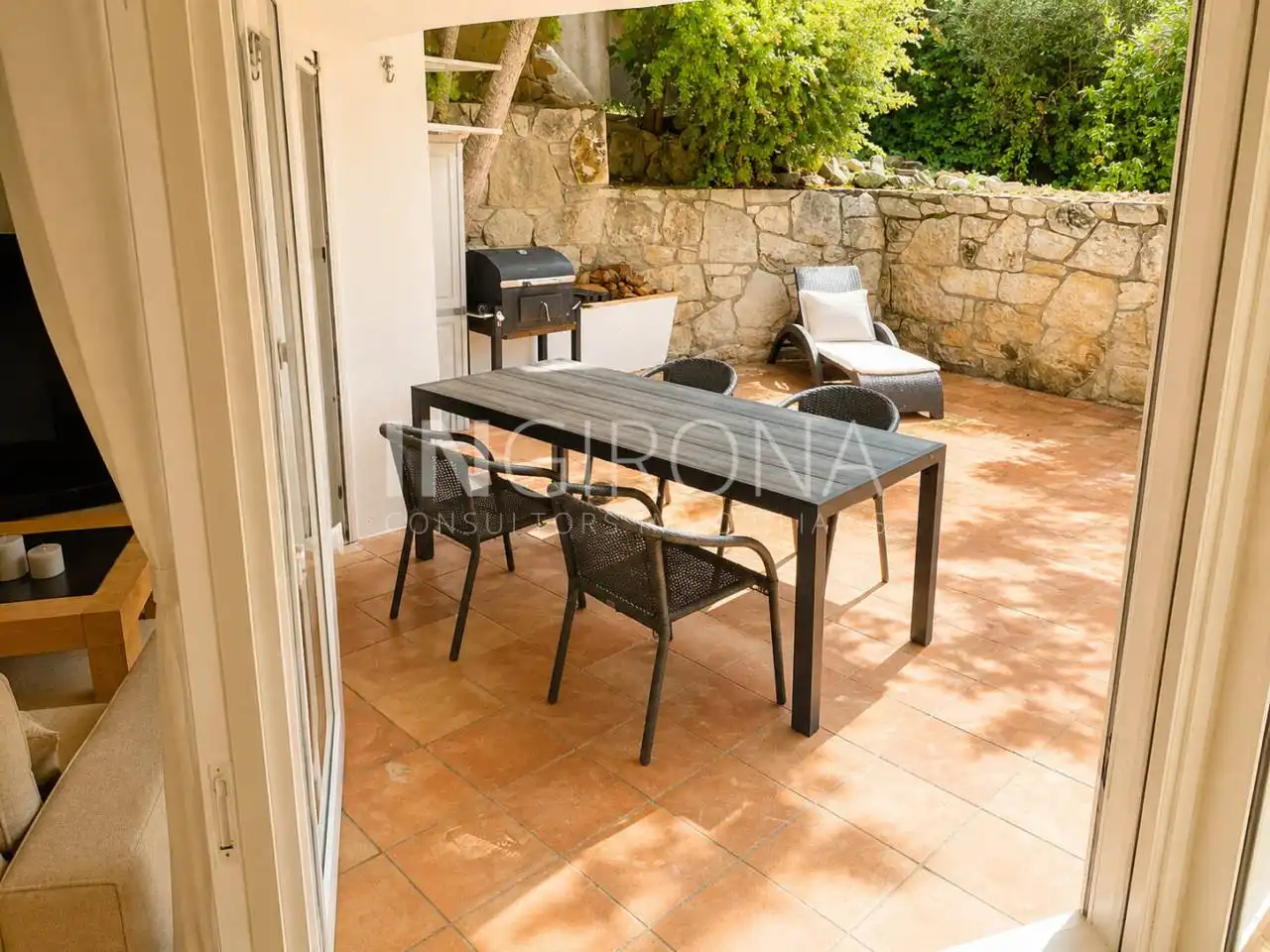 Terraza de Piso en venta en Girona con Aire acondicionado, Calefacción y Jardín privado
