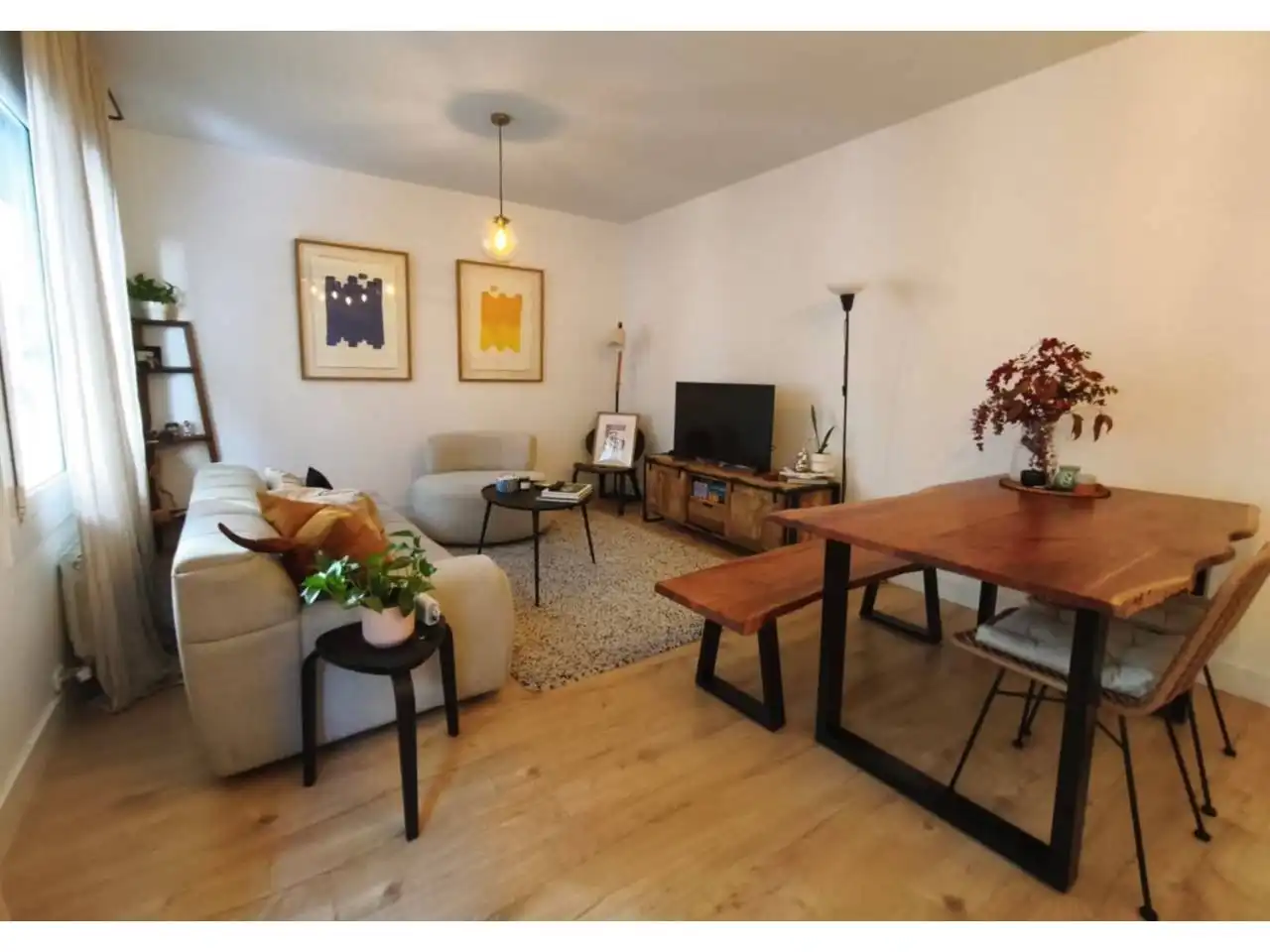 Living room of Flat for sale in  Barcelona Capital