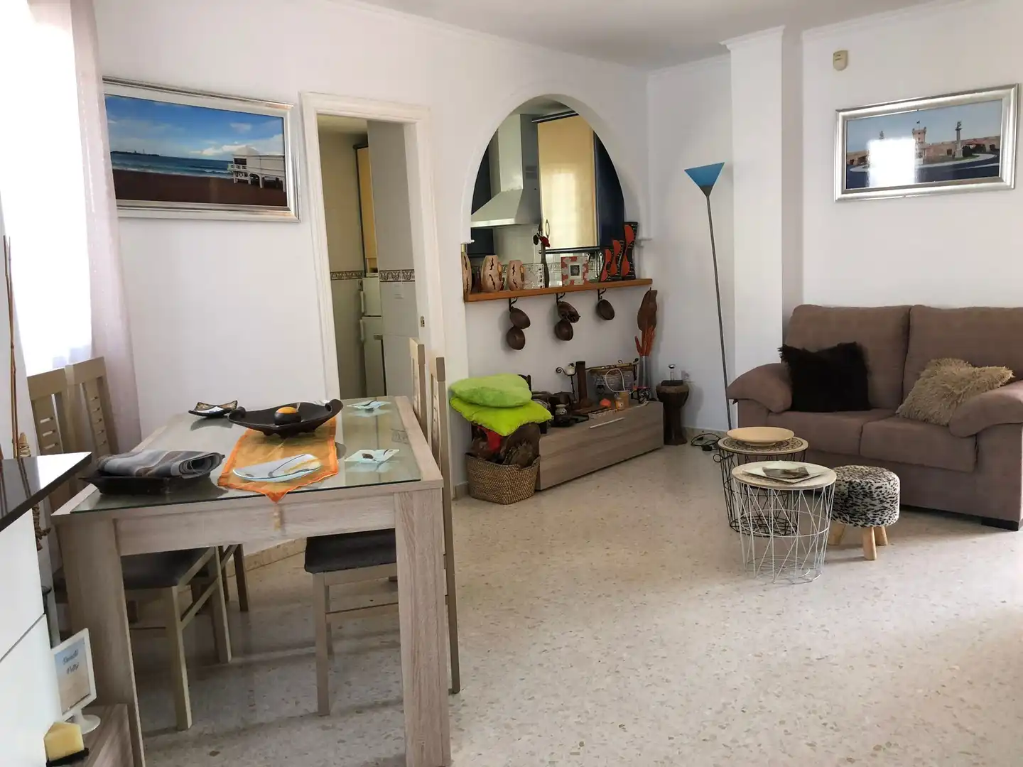 Sala de estar de Piso en venta en El Bosque con Aire acondicionado, Terraza y Balcón
