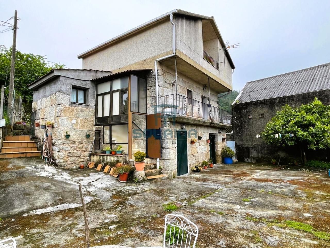 Exterior view of House or chalet for sale in Ribadavia  with Private garden
