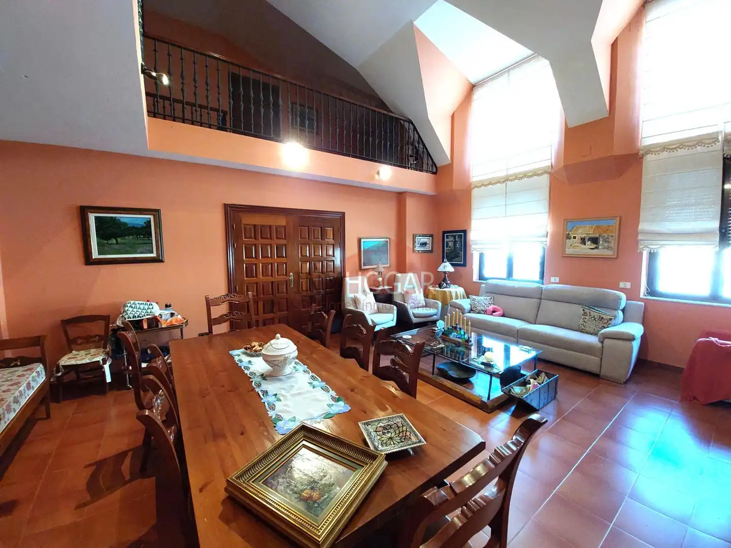 Living room of Houses for sale in Gutierre-Muñoz  with Heating, Private garden and Storage room