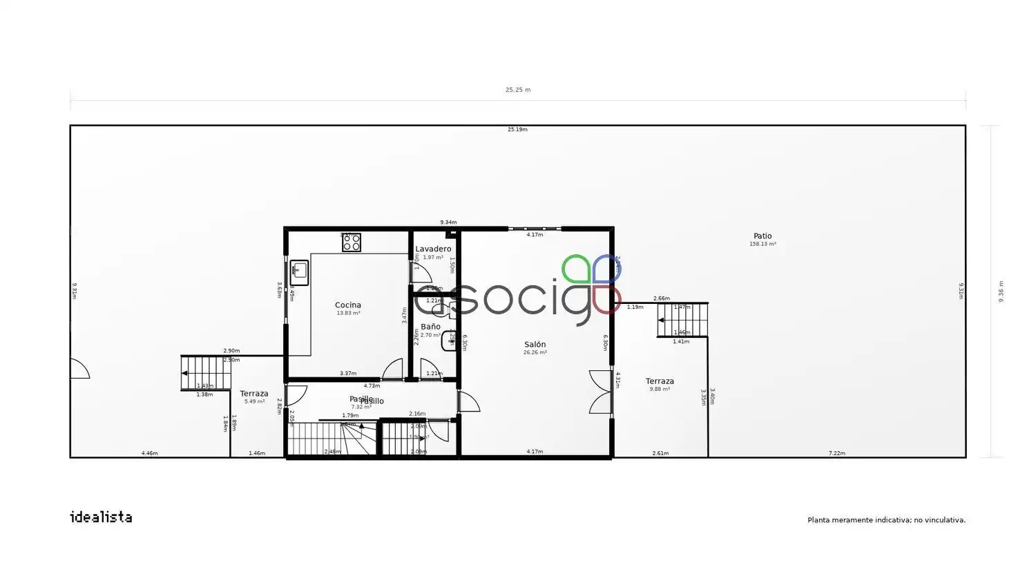 Casa adosada en venta en Cabanillas del Campo con Calefacción, Jardín privado y Terraza