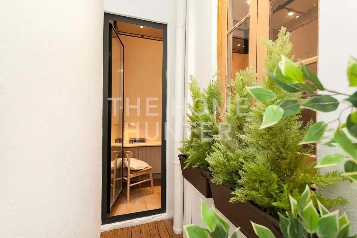 Terrasse von Wohnung zum Verkauf in Barcelona mit Heizung, Privatgarten und Terrasse