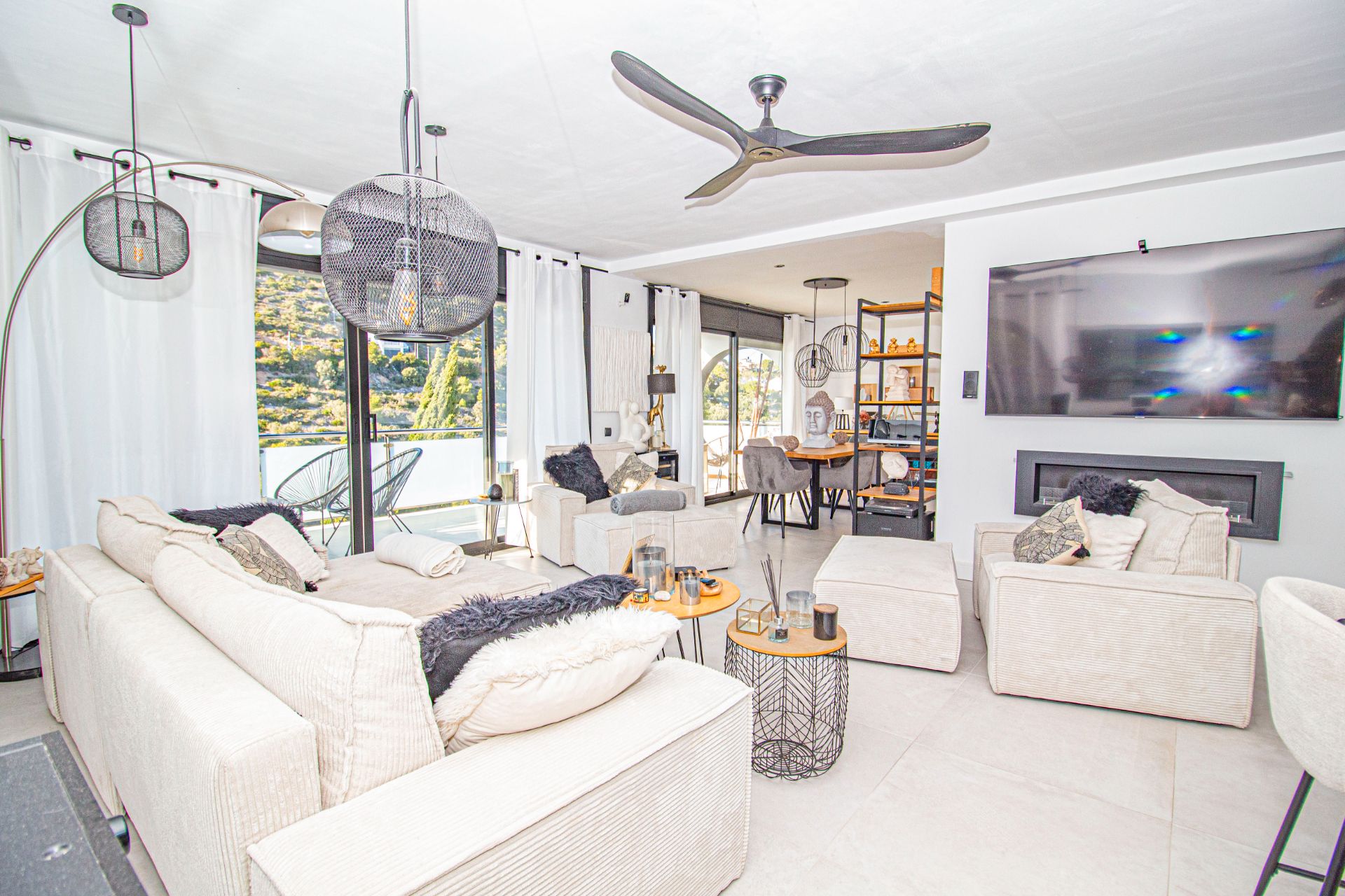 Living room of House or chalet for sale in Calafell  with Heating, Terrace and Storage room