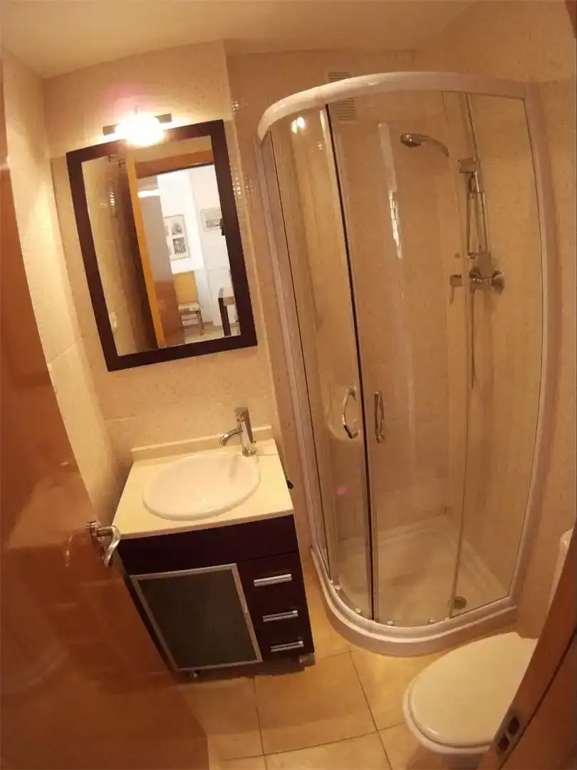 Baño de Piso de alquiler en Oropesa del Mar / Orpesa con Aire acondicionado, Piscina y Amueblado