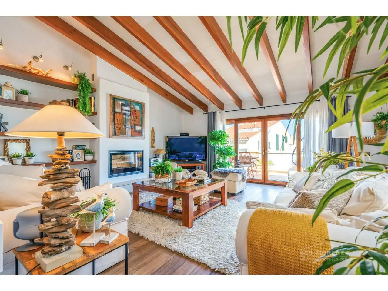 Sala de estar de Casa o chalet en venta en Maó - Mahón con Terraza