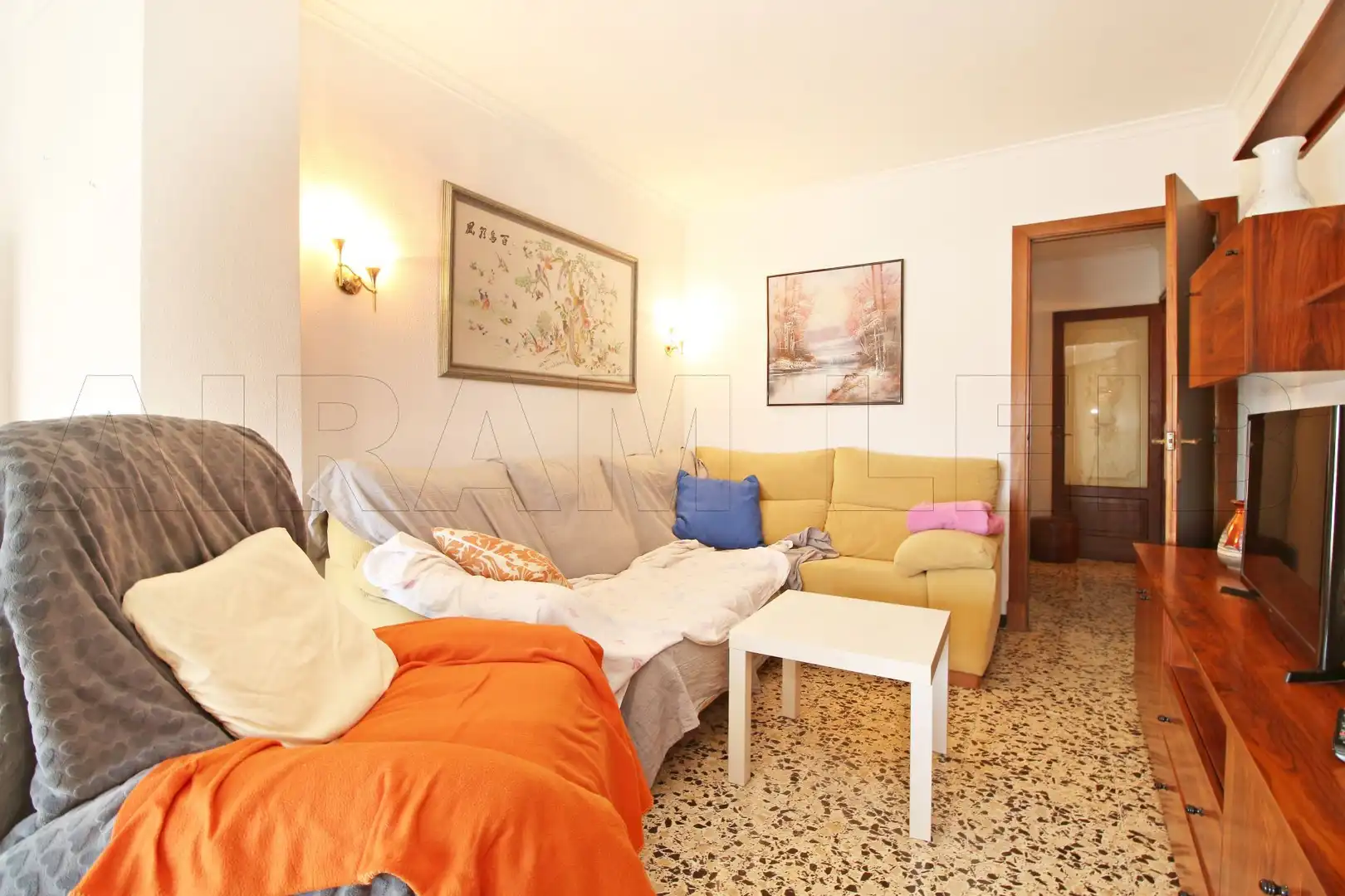 Living room of Flat for sale in  Palma de Mallorca  with Air Conditioner and Terrace