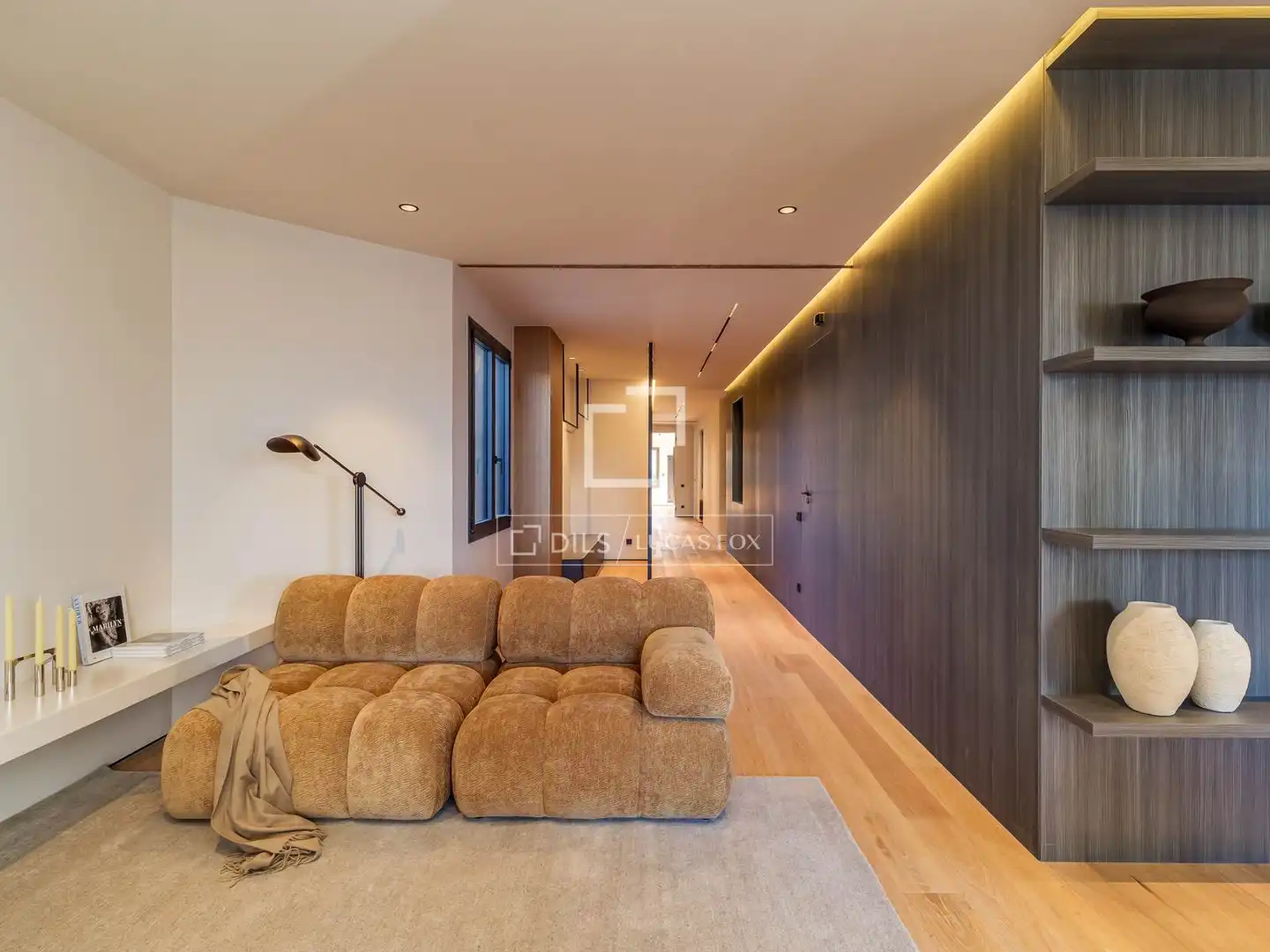 Sala de estar de Piso en venta en Barcelona con Aire acondicionado, Calefacción y Terraza