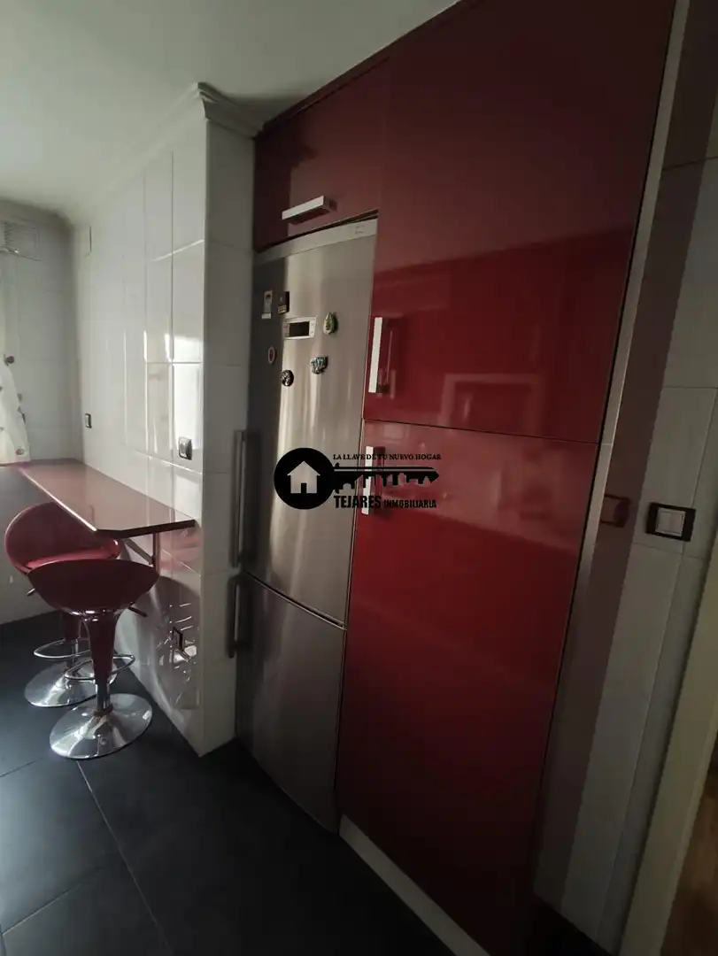 Kitchen of Apartments for sale in Albacete  with Heating, Parquet flooring and Furnished