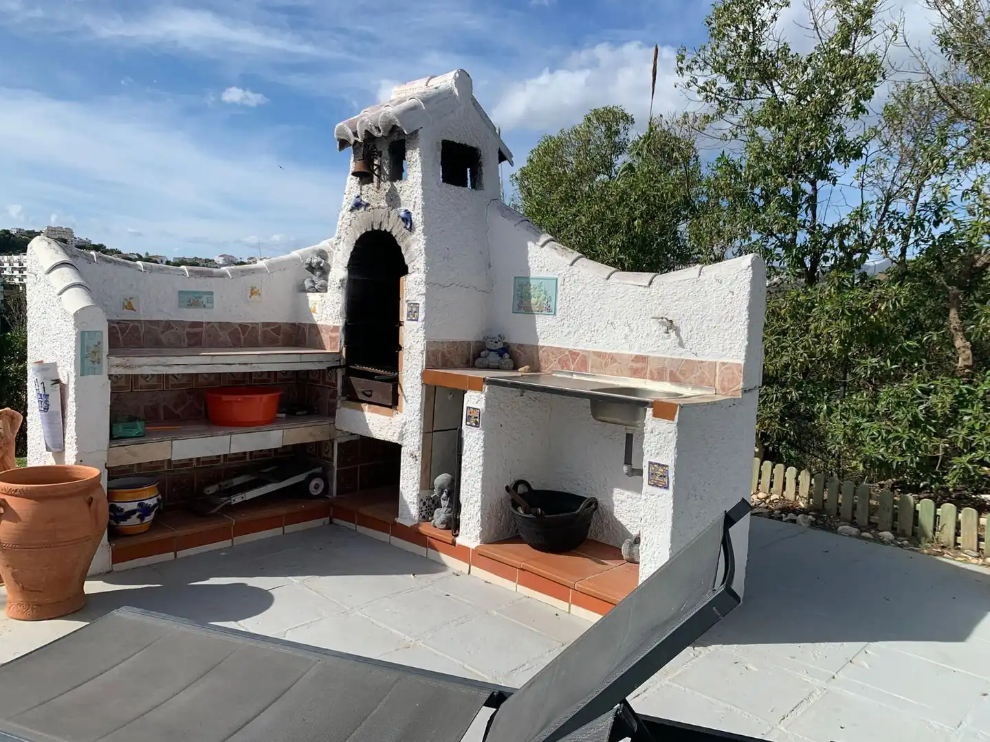 Cocina de Casa o chalet en venta en Mijas con Aire acondicionado, Jardín privado y Trastero