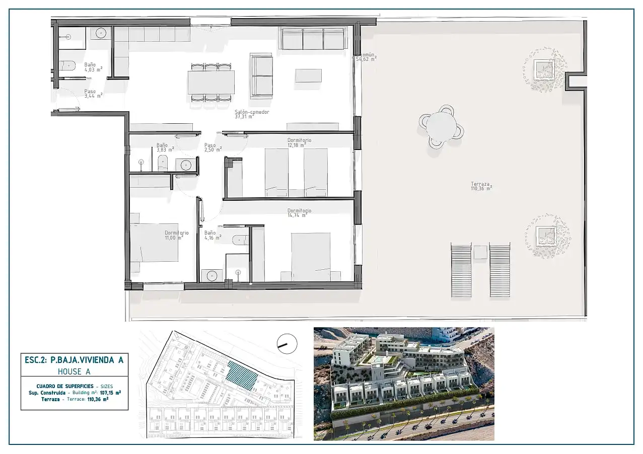 Apartament amb terrassa en venda a El Hornillo, imagen 35