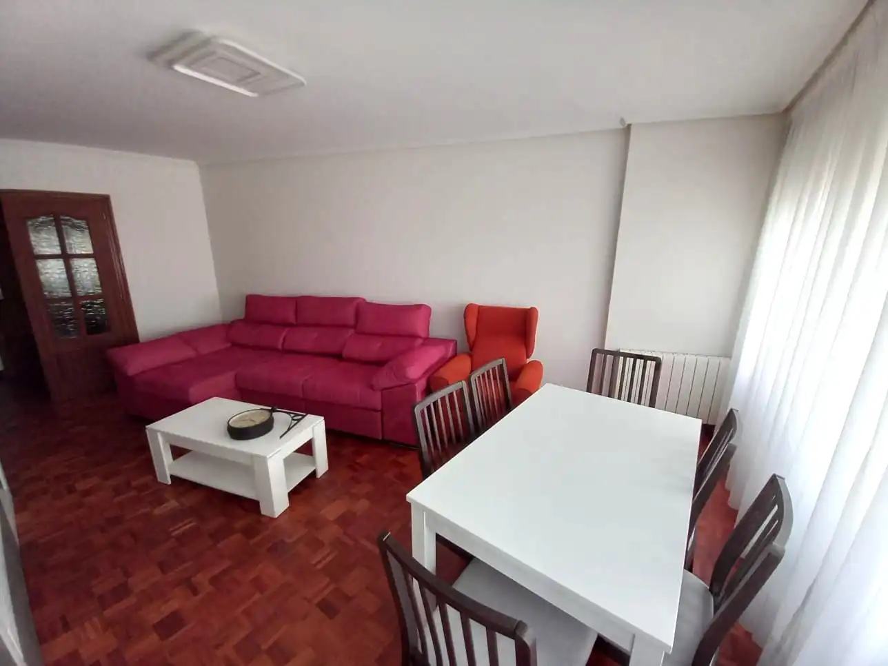 Wohnzimmer von Wohnung zur Miete in Castro-Urdiales mit Heizung, Terrasse und Möbliert