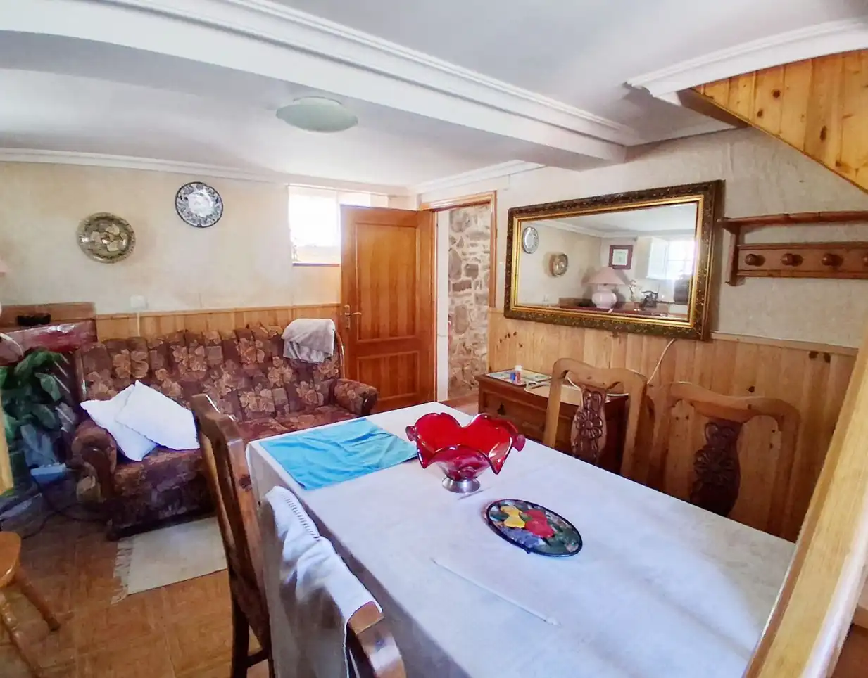 Dining room of Houses for sale in Mieres (Asturias)  with Heating, Terrace and Storage room