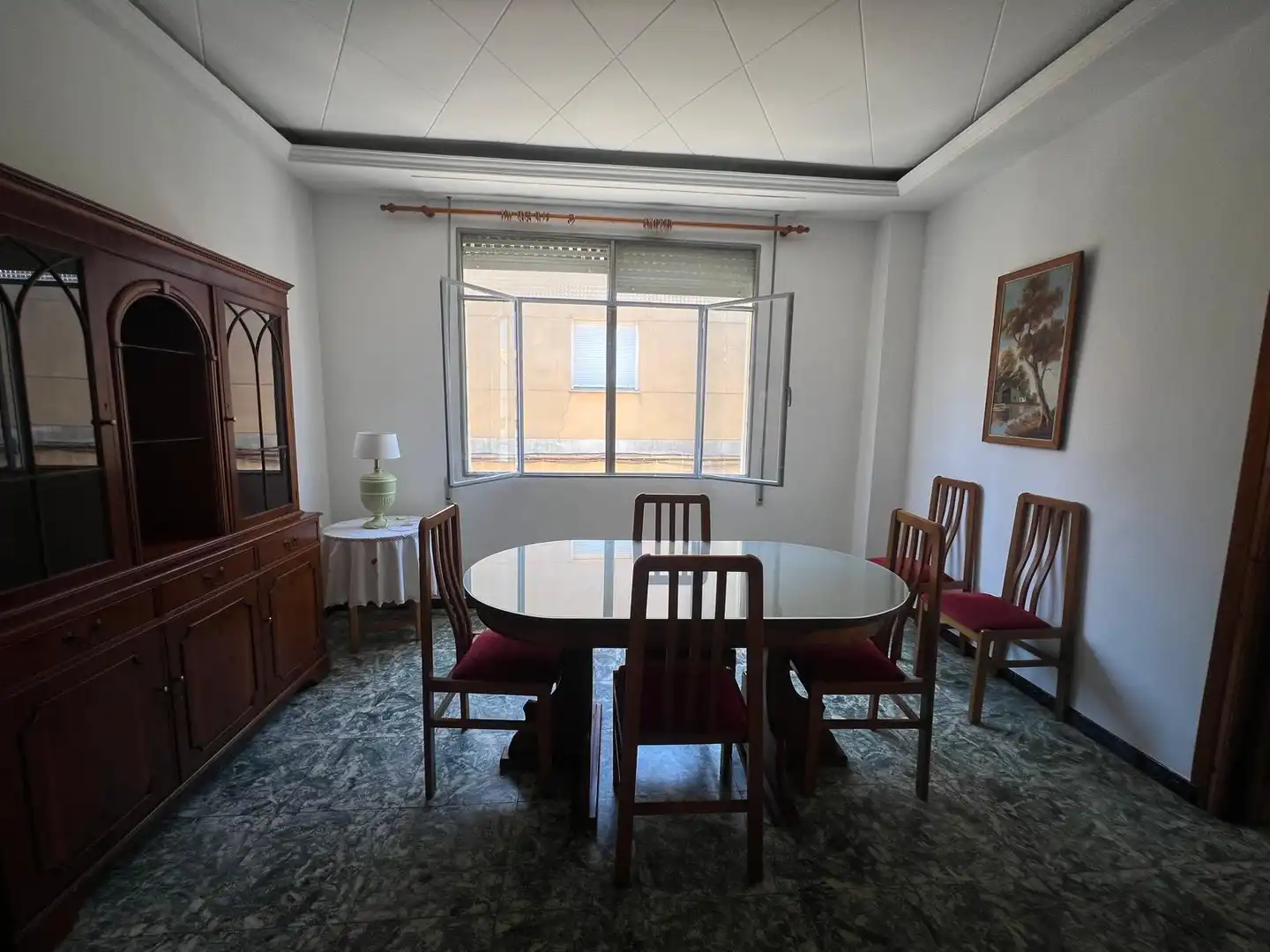 Comedor de Piso de alquiler en La Font d'en Carròs con Terraza y Amueblado
