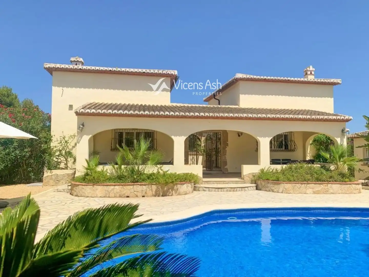 Vista exterior de Casa o chalet en venta en Jávea / Xàbia con Aire acondicionado, Calefacción y Terraza