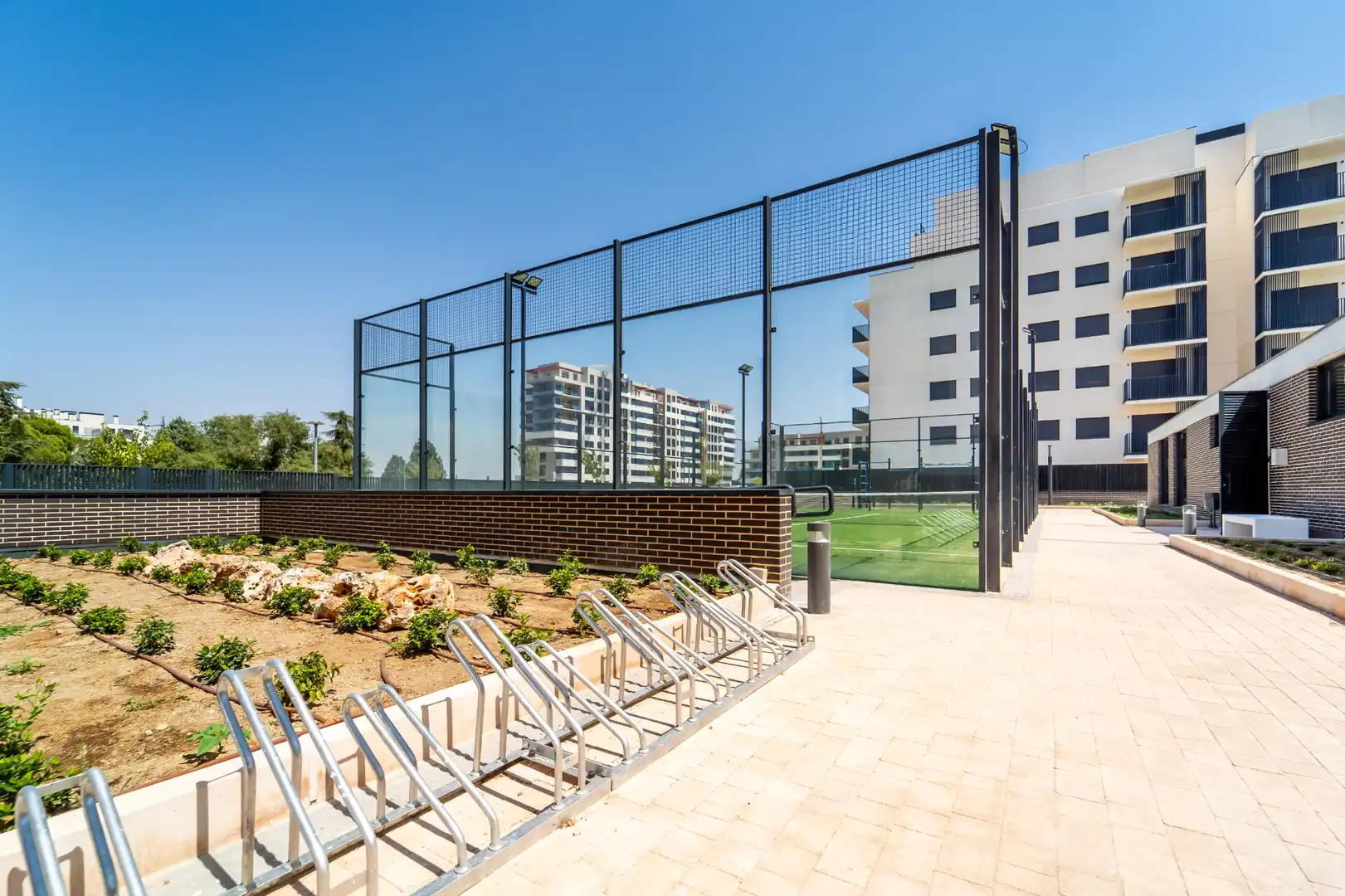 Terrace of Flat for rent in Alcalá de Henares  with Air Conditioner, Private garden and Terrace