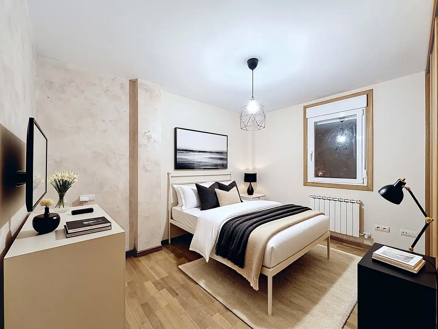 Schlafzimmer von Wohnung zum Verkauf in Vilagarcía de Arousa mit Terrasse und Schwimmbad