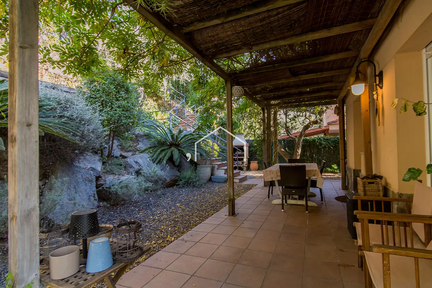 Garten von Haus oder Chalet zum Verkauf in Teià mit Klimaanlage, Heizung und Privatgarten