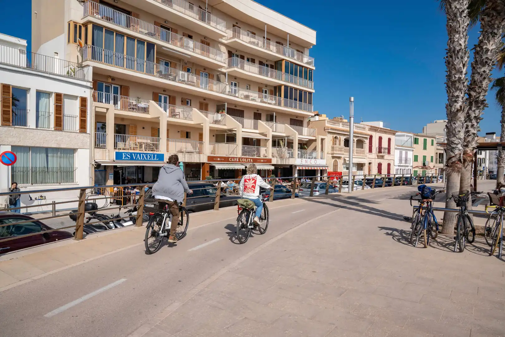 Vista exterior de Piso en venta en  Palma de Mallorca con Terraza, Amueblado y Balcón
