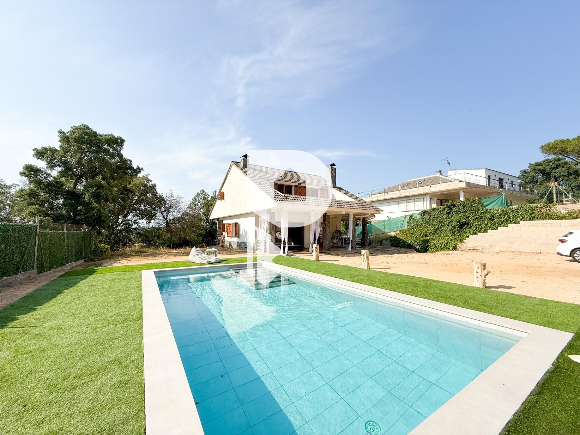 Piscina de Casa o xalet en venda en Vidreres amb Terrassa