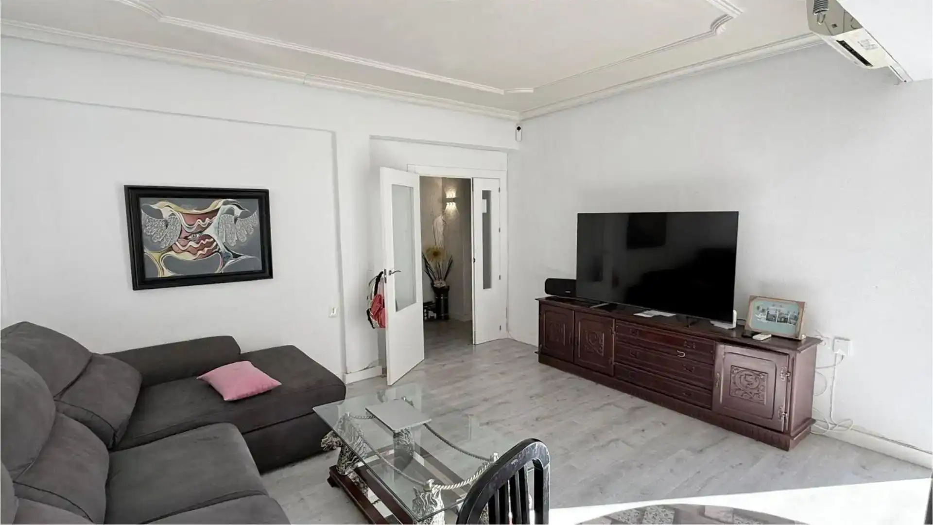 Sala d'estar de Pis en venda en Yecla amb Aire condicionat i Balcó