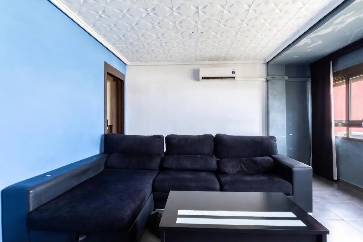 Sala de estar de Piso en venta en Valencia con Aire acondicionado y Calefacción