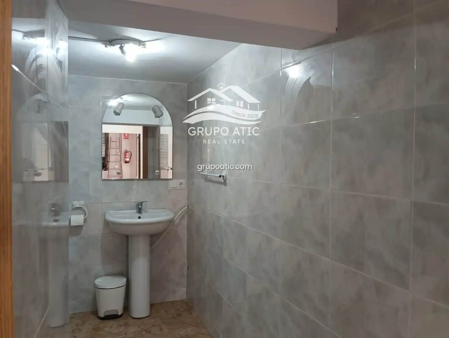 Badezimmer von Geschaftsraum zur Miete in Burriana / Borriana mit Klimaanlage